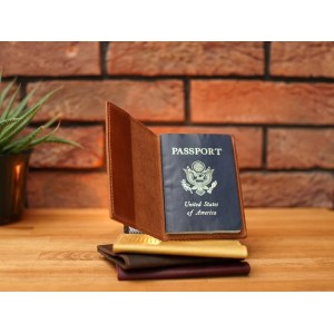 Passport lether cover