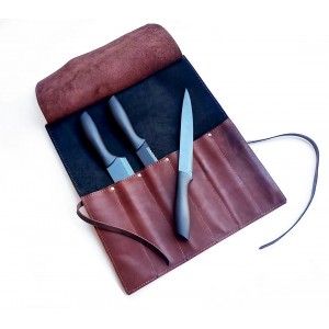  leather knife roll