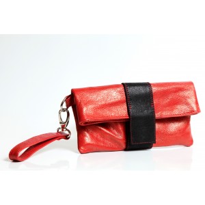Leather Bag RED