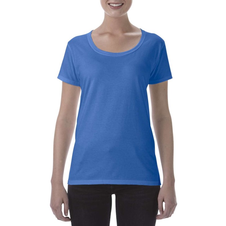 GIL64550 SOFTSTYLE® LADIES' DEEP SCOOP T-SHIRT